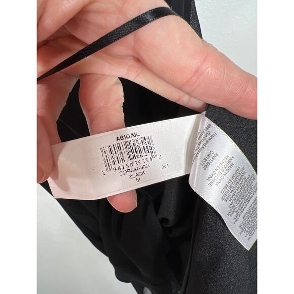 Dress The Population Women's M Abigail Cut Out Black Dress Sophisticated Formal - Picture 6 of 10